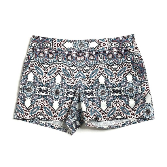 Express Pants - Express Shorts Dress Geometric Print Side Zipper